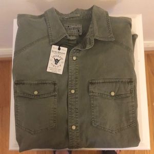 NWT Lucky Brand Saturday Stretch shirt